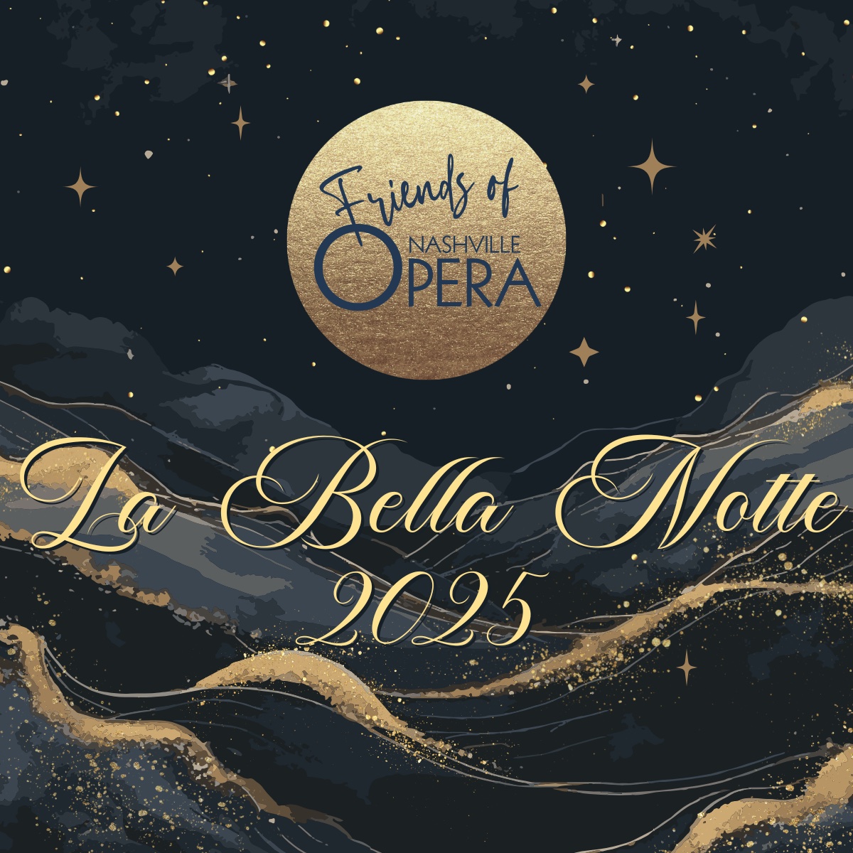 Friends of Nashville Opera Invite You to La Bella Notte 2025