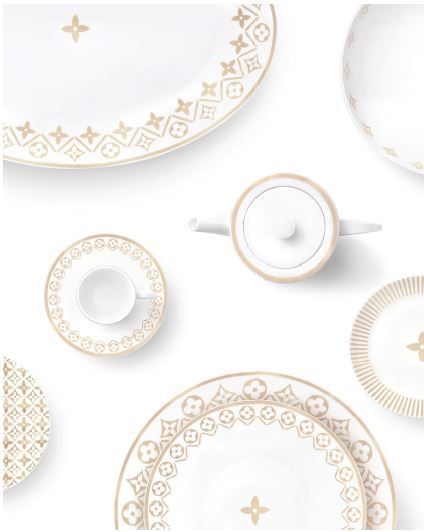 Louis Vuitton's Tableware and Cutlery Set a New Standard in Luxury Dining