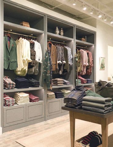 Sid and Ann Mashburn’s first Nashville store offers both women’s and men’s clothing. PHOTO COURTESY OF BRAND